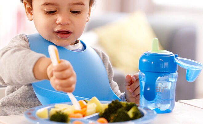 Grövre mat för ditt barn