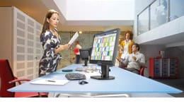 LCD-skärmar för kontor