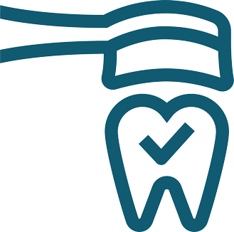 Quad Stream som sprutar vatten mellan t&auml;nder