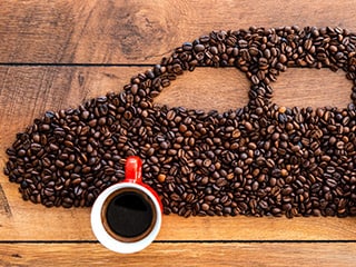 Kaffe kan användas som bilbränsle