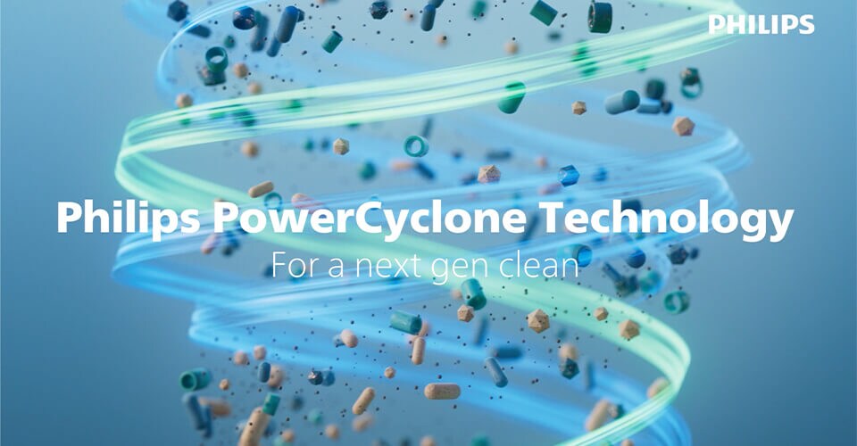 Philips Cordless AquaTrio 9000 series – PowerCyclone-video