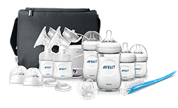 Startkit och presentförpackningar för 0–6 månader: nappflaskor, bröstpumpar, Philips Avent