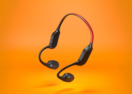 Philips A7607 open-ear-hörlurar med bone conduction