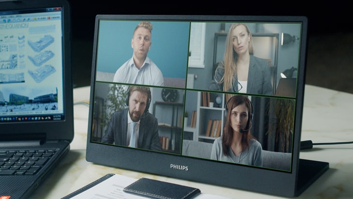 Philips bärbara skärmar | Produktivitet med två skärmar