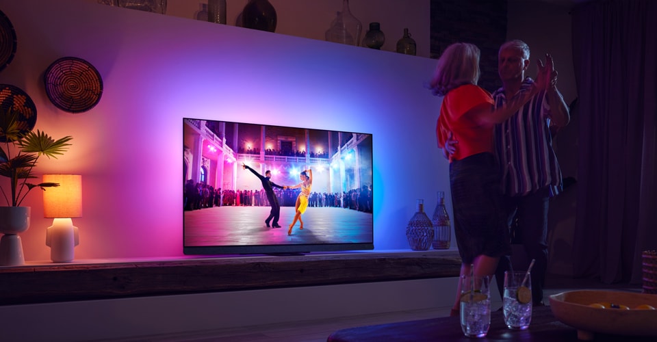 Ambilight-TV-belysning