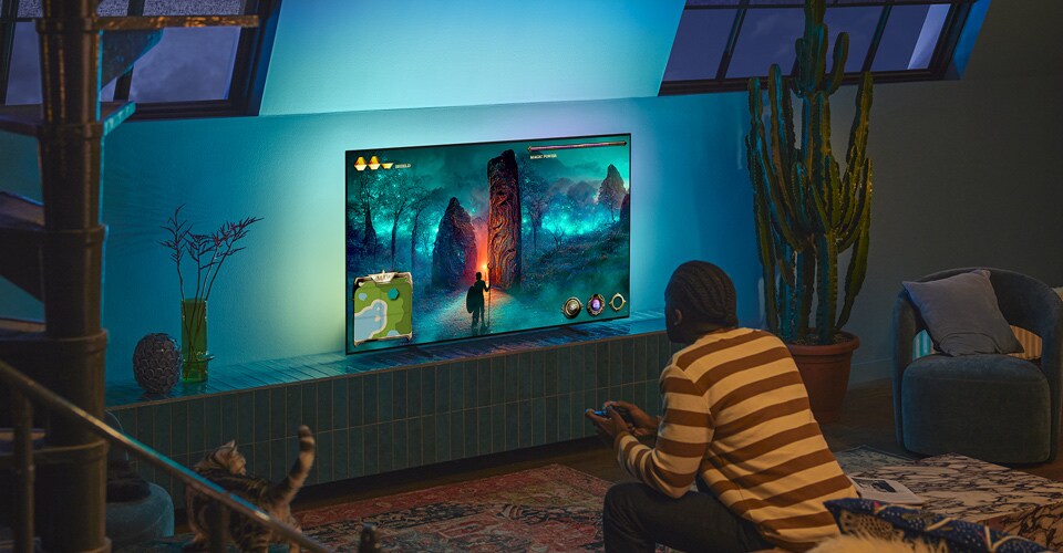 Philips OLED-TV förbättrade spelfunktioner
