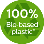 Philips Eco Conscious edition, biobaserade plasten