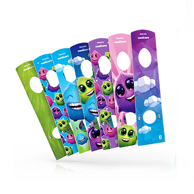 Philips Sonicare For Kids-eltandborste med tillbeh&ouml;r tre