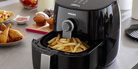 Fritera pommes frites i fritös eller Airfryer  - vad blir bäst?