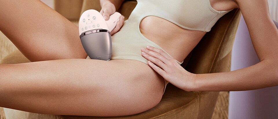 Lumea-epilator bikiniområde