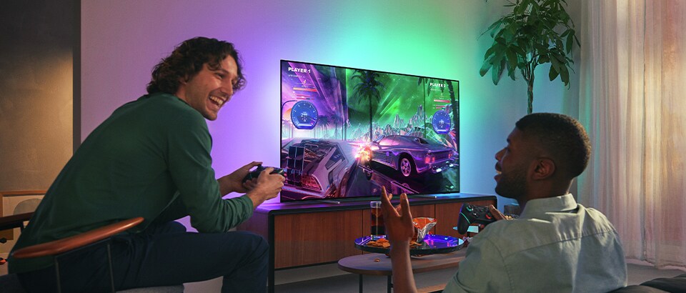 Philips Ambilight-TV | Bästa TV:n för spelande