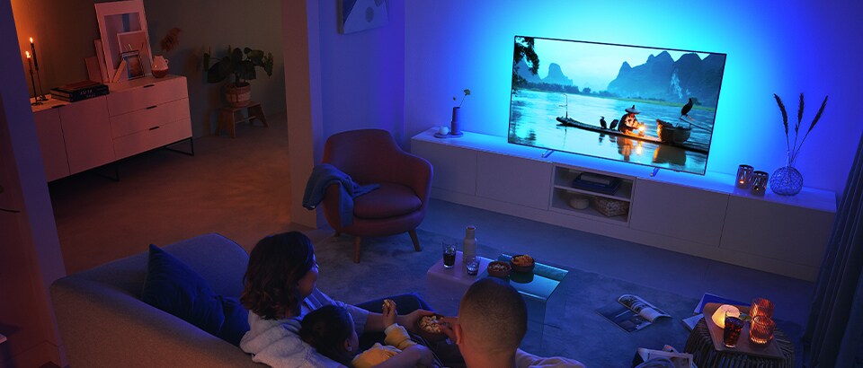 Philips Ambilight-TV | Bästa TV:n för filmer och biokväll