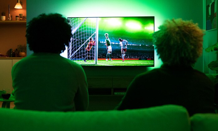 Sportspel på Philips TV