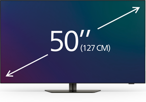48-50 tums TV-apparater
