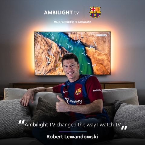 FC Barcelona-spelaren Lewandowski