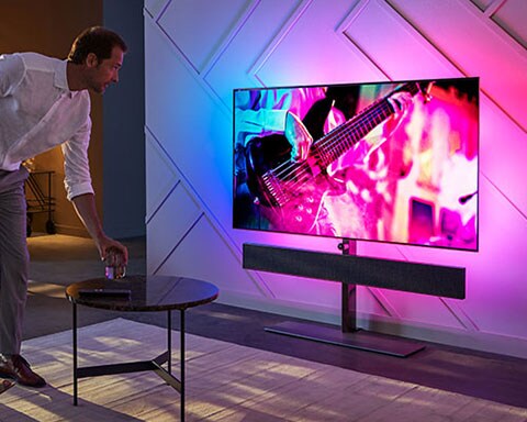 Upplev Philips Ambilight-TV