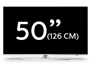 50 tums Philips 4K UHD LED Android TV i Performance-serien