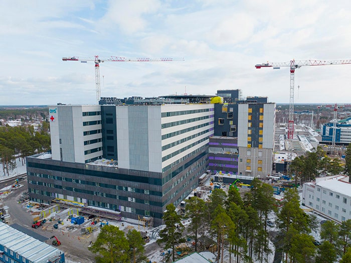 Download image (.jpg) (opens in a new window) Oulu University Hospital Finland